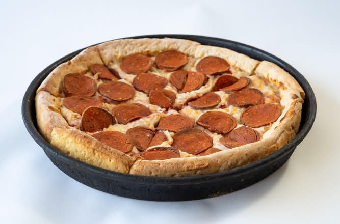 Deep Dish Vegan Pepperoni - Personal