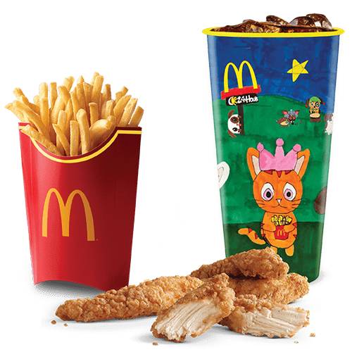 McCombo Grande Crispy Tenders 4pc