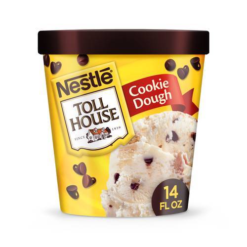 Nestle Toll House Cookie Dough with Toll House Morsels Ice Cream Pint