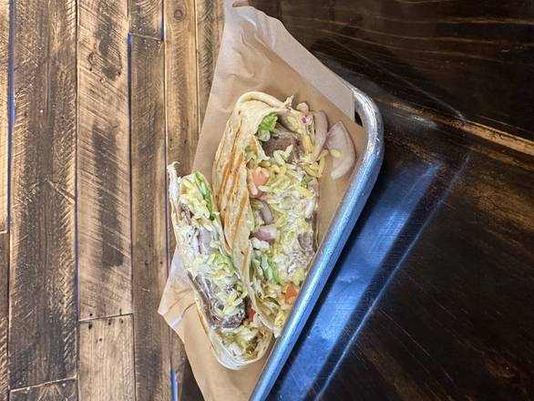 Greek Burrito Lamb/beef