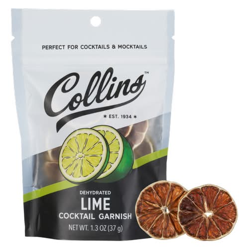 Collins Dehydrated Cocktail Garnish, Lime (1.3 oz)