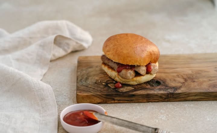 Pork Sausage Brioche