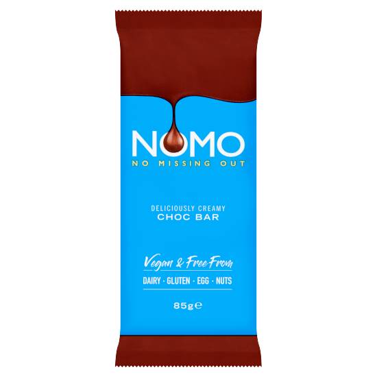 NOMO Vegan & Free From Creamy Choc Bar (85g)