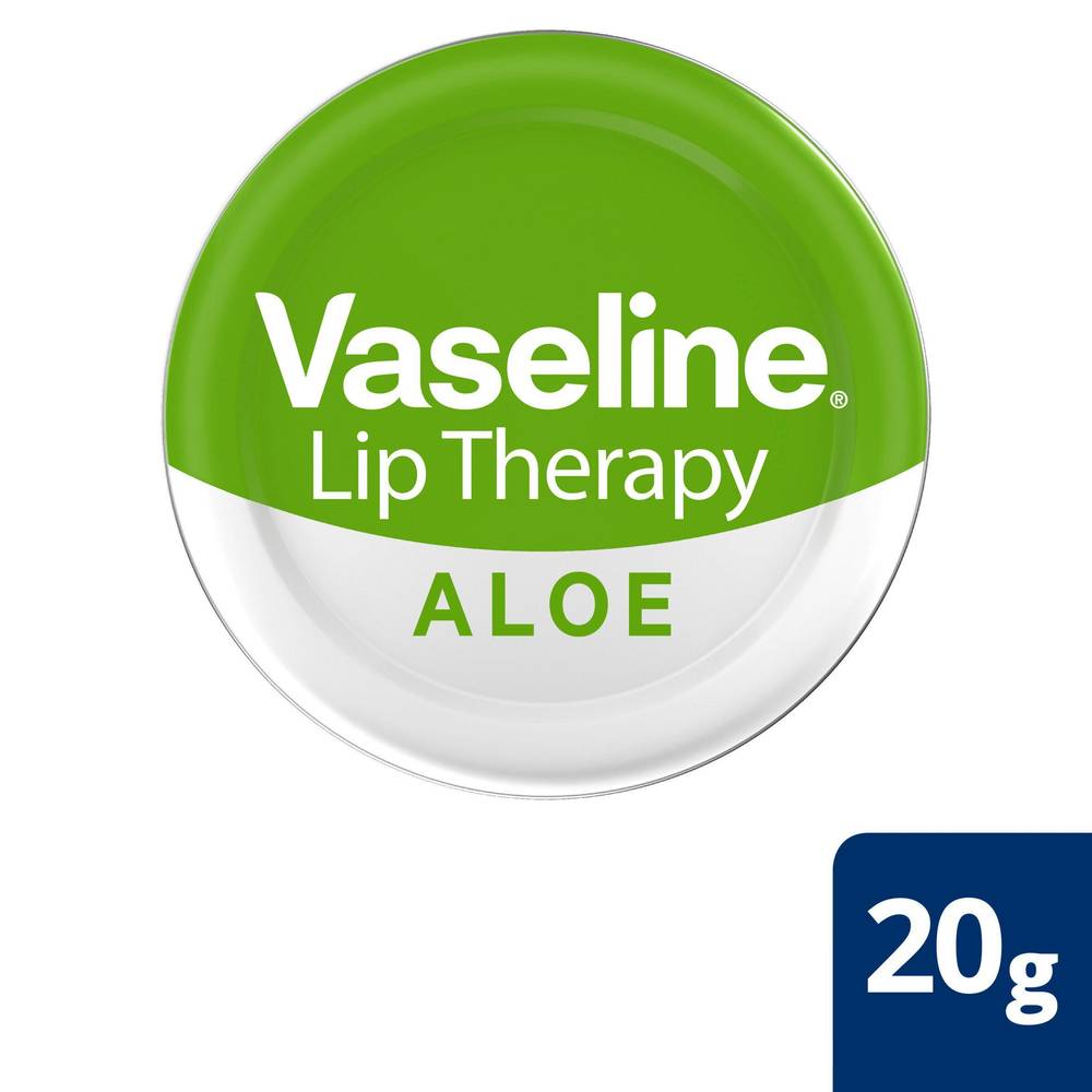 Vaseline Lip Therapy, Aloe Vera Lip Tin 20g