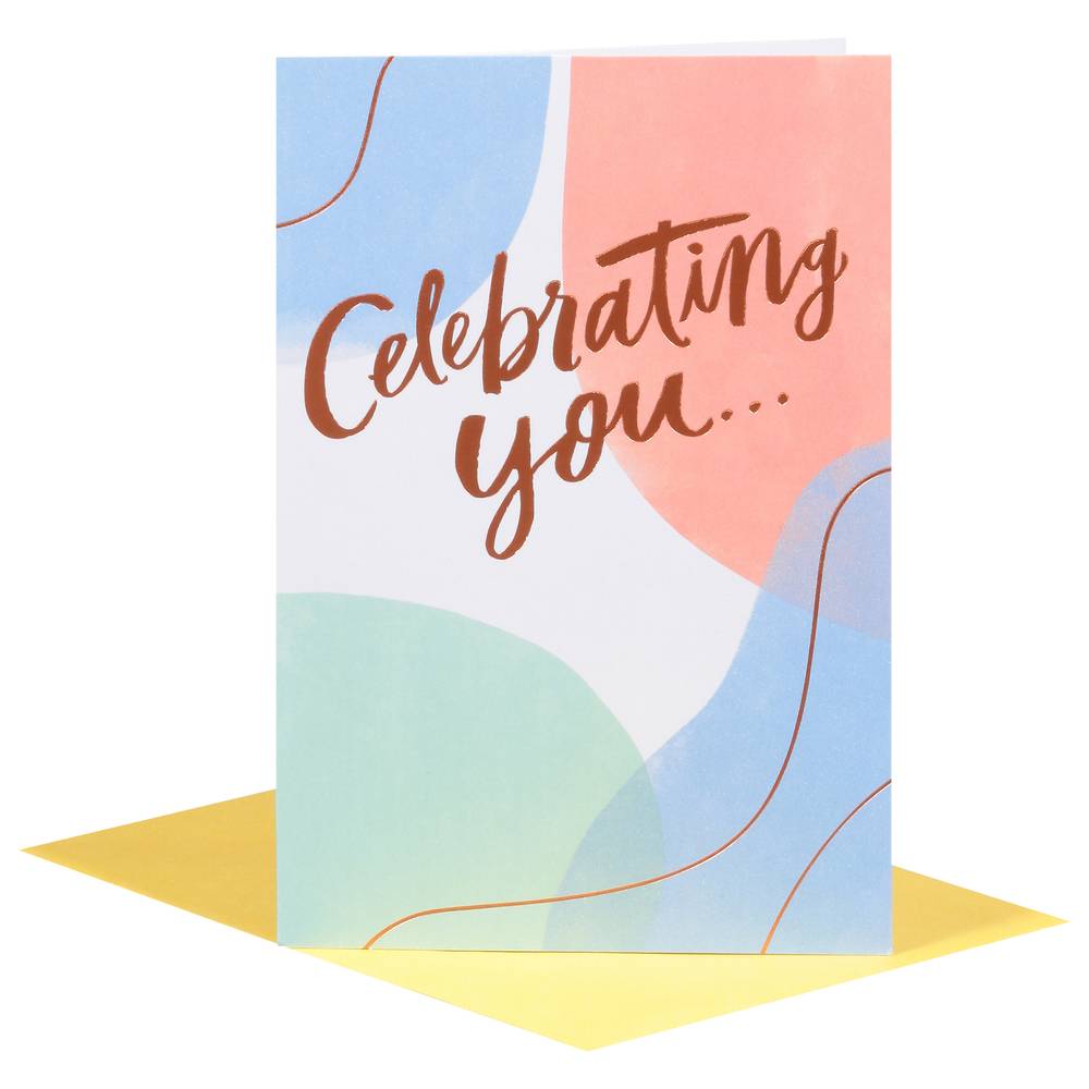 American Greetings Celebrating You Greeting Card