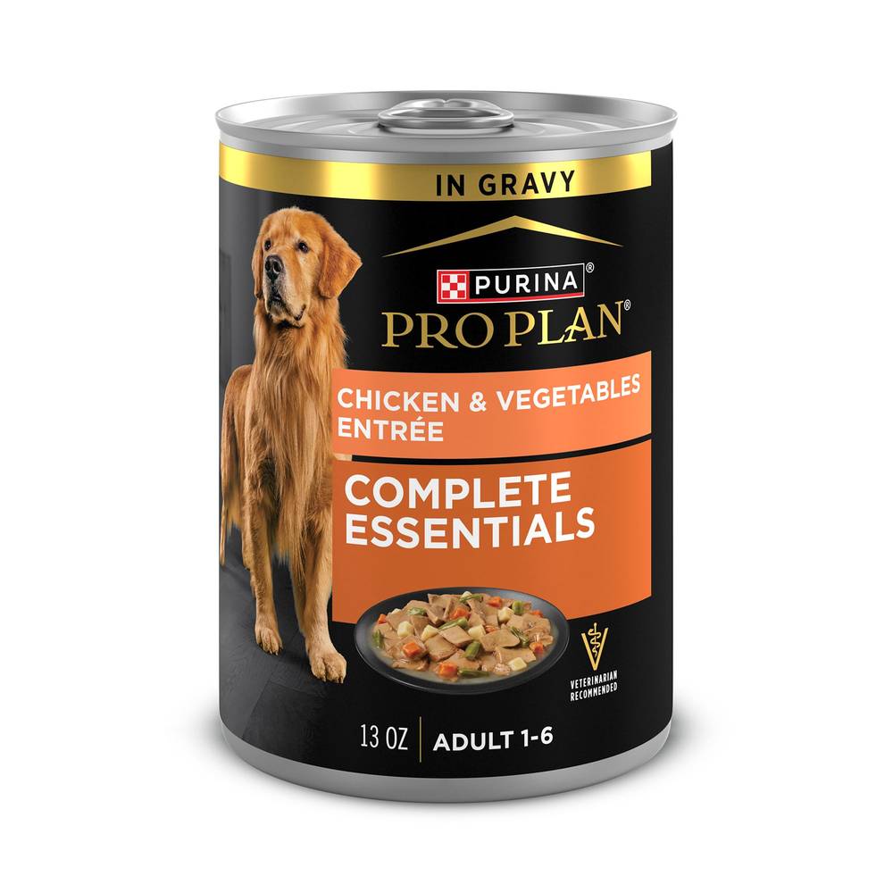 Purina Pro Plan Savor Adult Wet Dog Food - High Protein, 13 Oz (Flavor: Chicken & Vegetable, Size: 13 Oz)