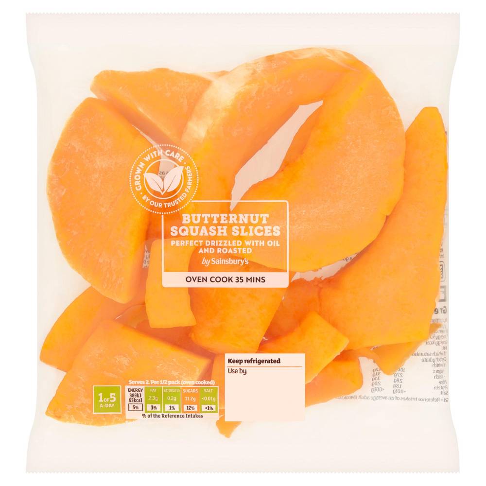 Sainsbury's Butternut Squash Slices, Inspired to Cook 400g