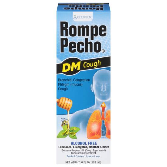 Rompe Pecho Dm Cough Relief With Honey (6 fl oz)