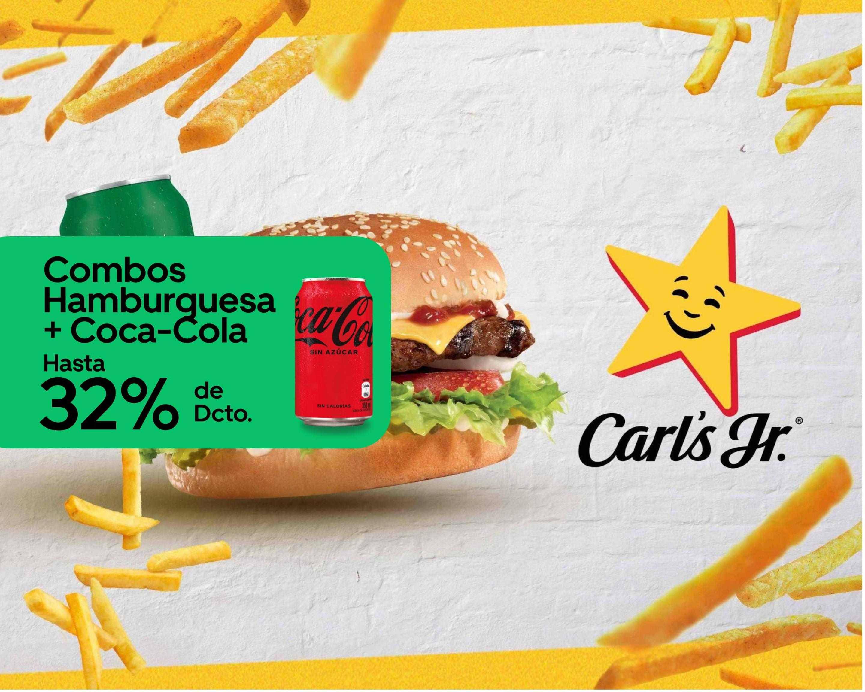 Carl's Jr. Mall Vivo Imperio a domicilio en Santiago Menú y precios