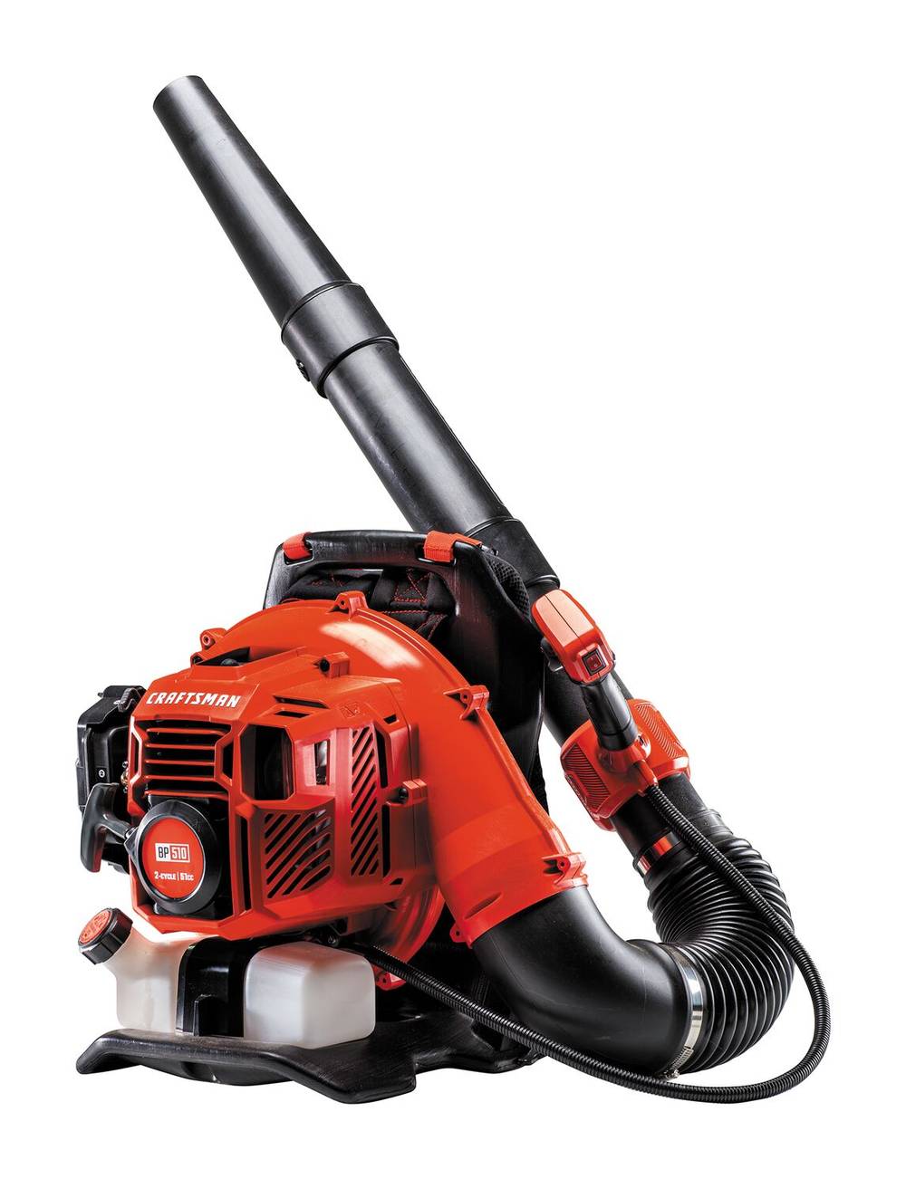 CRAFTSMAN Bp510 51-cc 2-cycle 600-cfm 220-mph Gas Backpack Leaf Blower