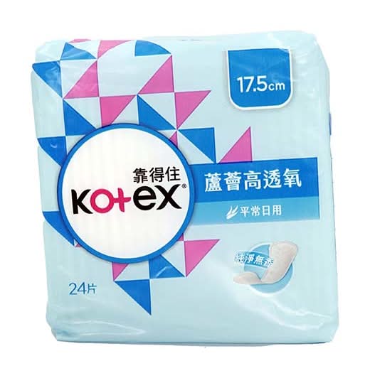 靠得住蘆薈護墊加長17.5cm | 24 片 #40031321