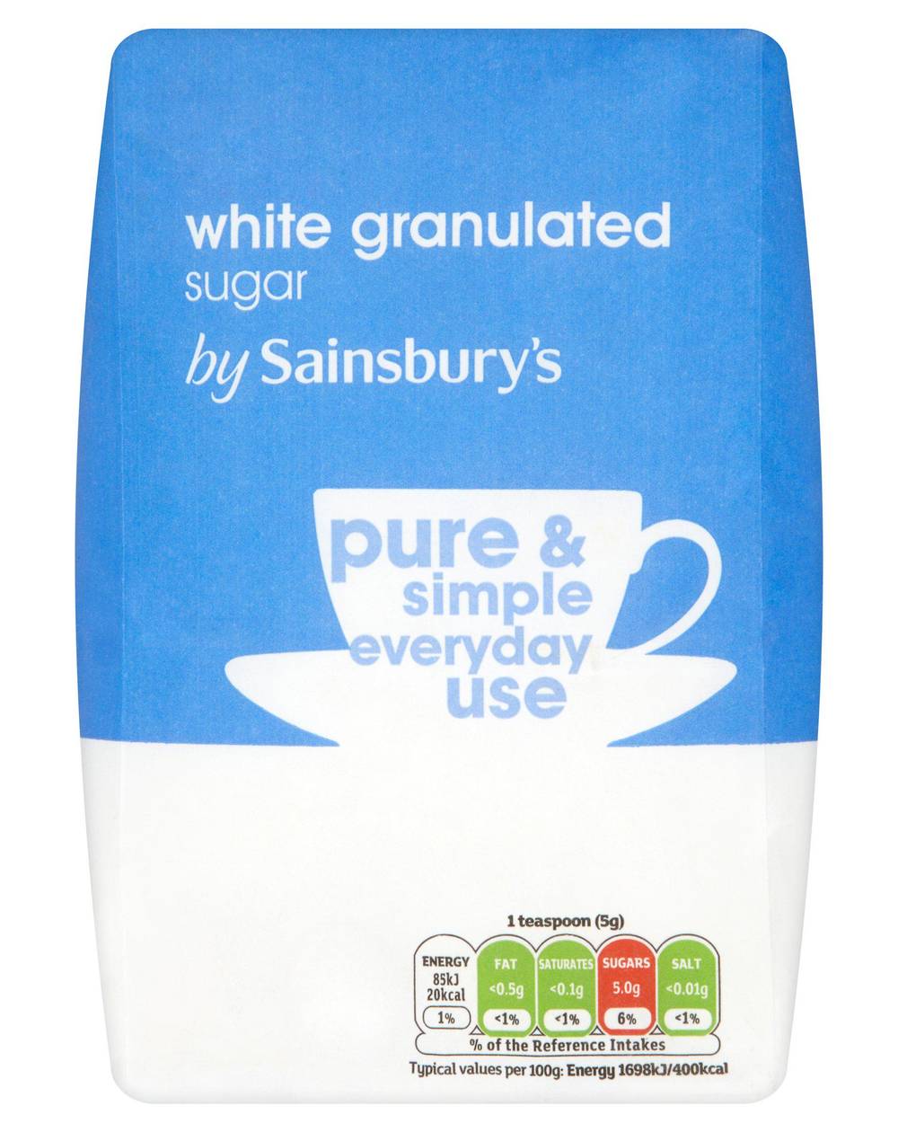 Sainsbury's White Granulated Sugar (1kg)
