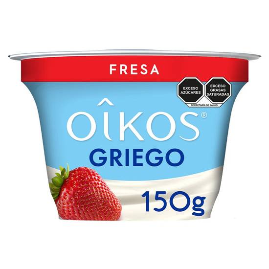 Oikos yoghurt griego con fresa