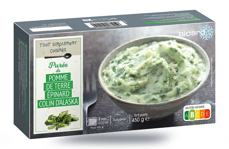 Purée de pomme de terre au colin d'Alaska