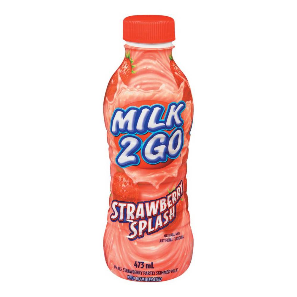 Milk 2 Go Strawberry (473 ml)