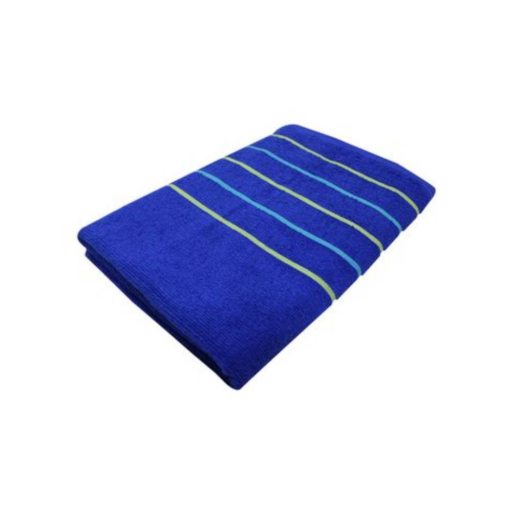 Mainstays Stripe Beach Towel Blue Delivery Near Me Order Online
