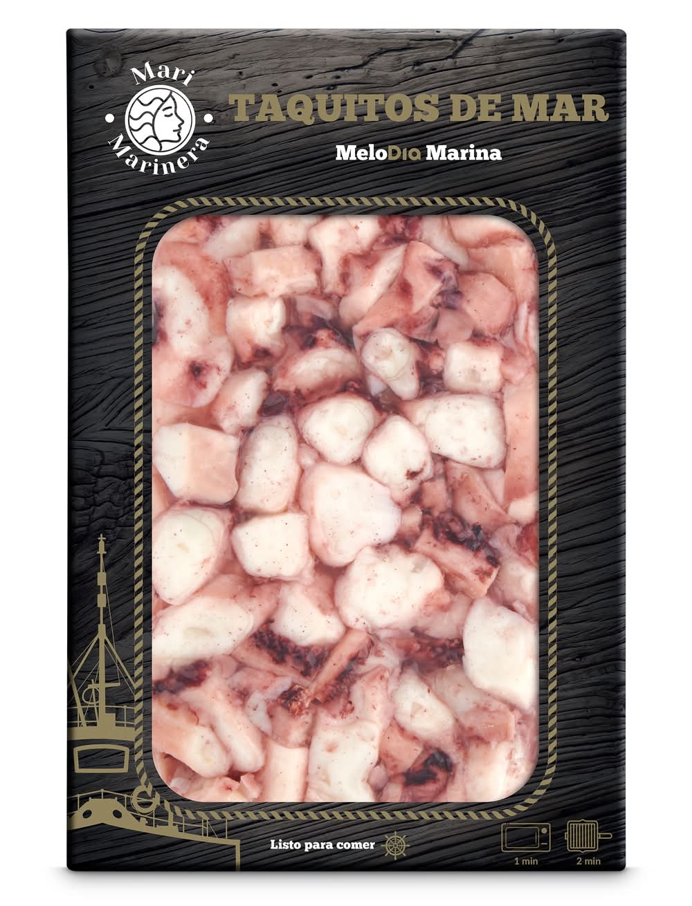 Taquitos De Mar Cocidos Mari Marinera De Dia Bolsa 125 G