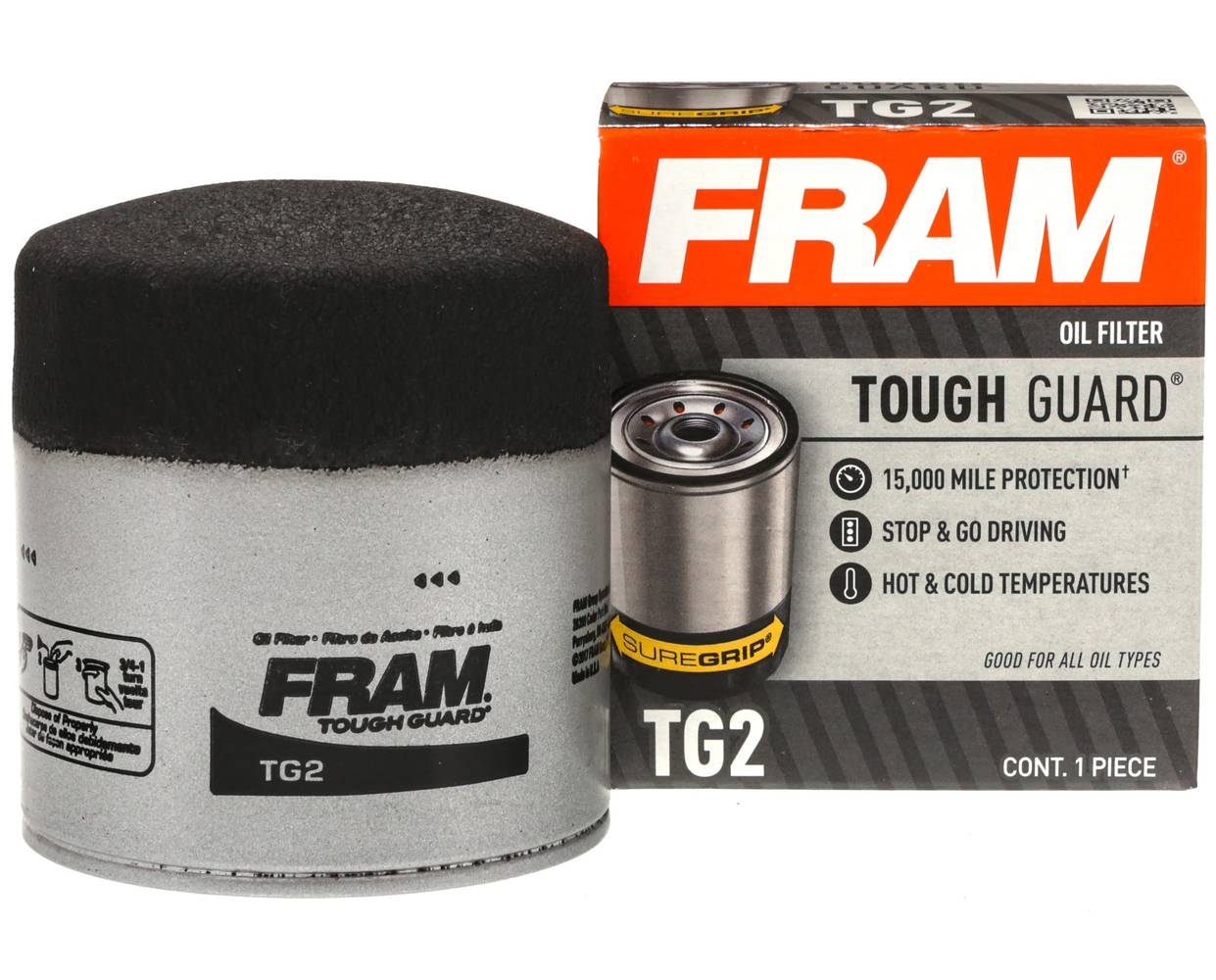 FRAM Spin-on Oil Filter | TG2