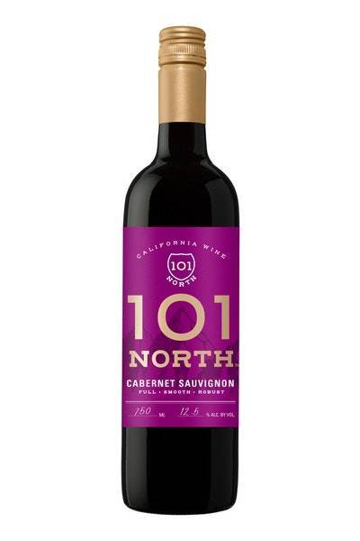 101 North Cabernet Sauvignon California Wine, 750ml Bottle (750ml bottle)
