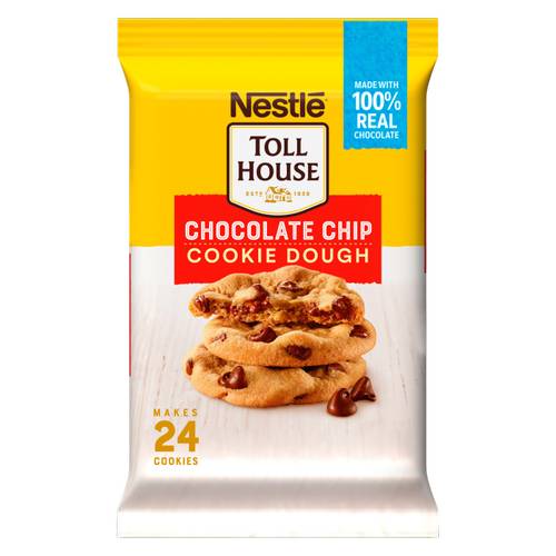 Nestle Toll House Chocolate Chip Cookie Ready to Bake Dough - 24ct/16.5oz