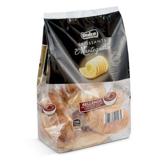 Croissants Rellenos de Cacao y Avellanas Dulca Bolsa (320 g)