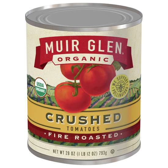 Muir Glen Organic Fire Roasted Crushed Tomatoes (28 oz)