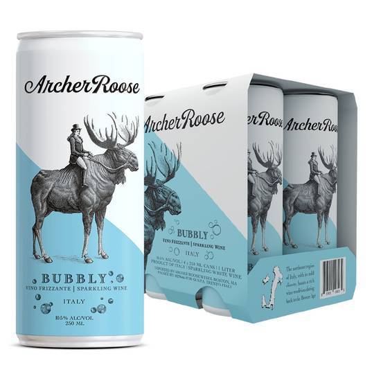 Archer Roose Bubbly Canned Sparkling Wine (4x 250ml cans)