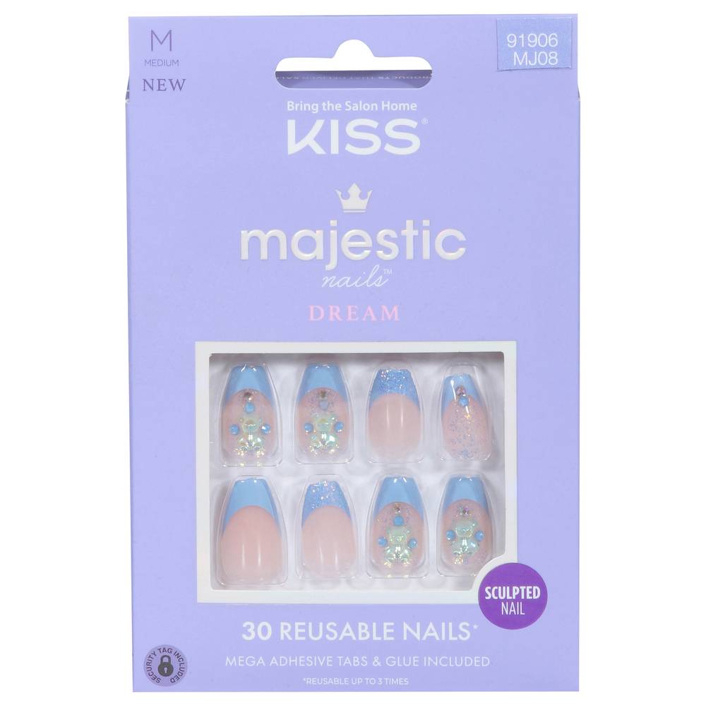 Kiss Majestic Dream Nails the Queen (30 ct)