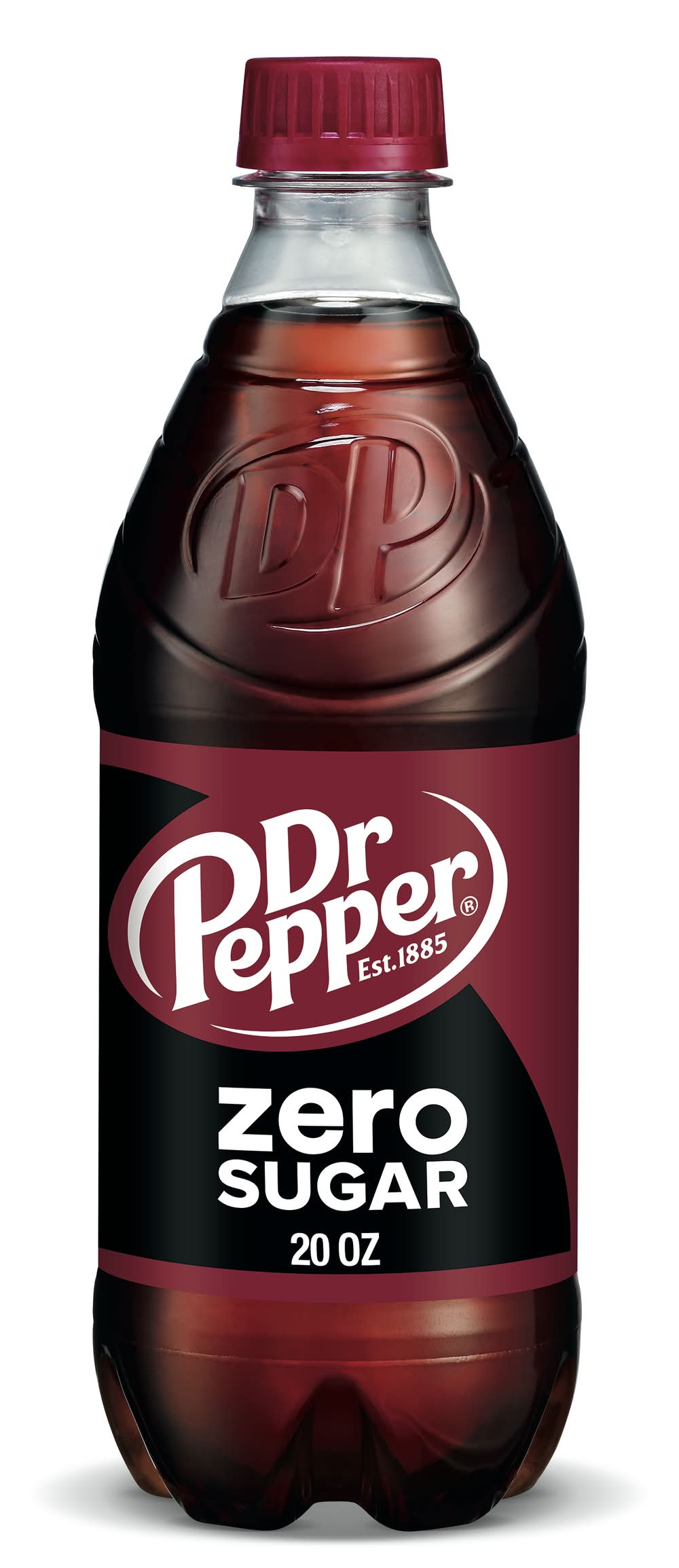 Dr Pepper Zero Sugar Soda (20 fl oz)