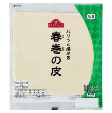 ＴＶ 春巻きの皮 １０枚
