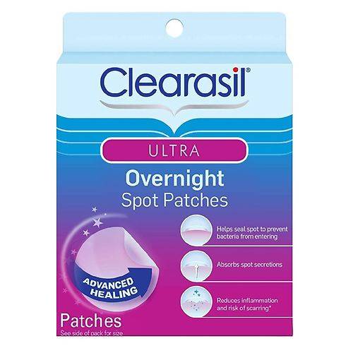 Clearasil Ultra Overnight Spot Patches Advanced Healing for Acne Control - 18.0 ea