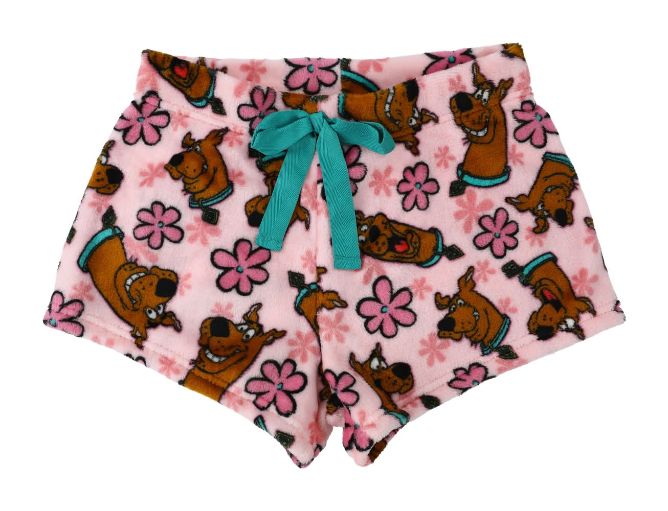 Juniors Printed Plush Short Small Scooby Doo
