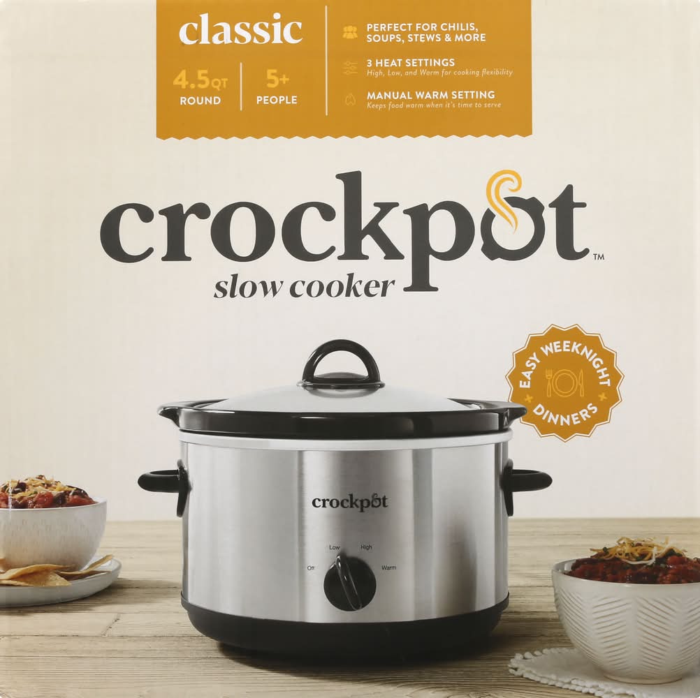 Crockpot Classic Round Slow Cooker