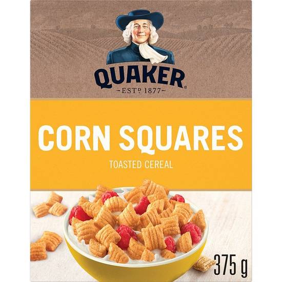 Quaker céréales squares au maïs - squares corn cereal (375 g)