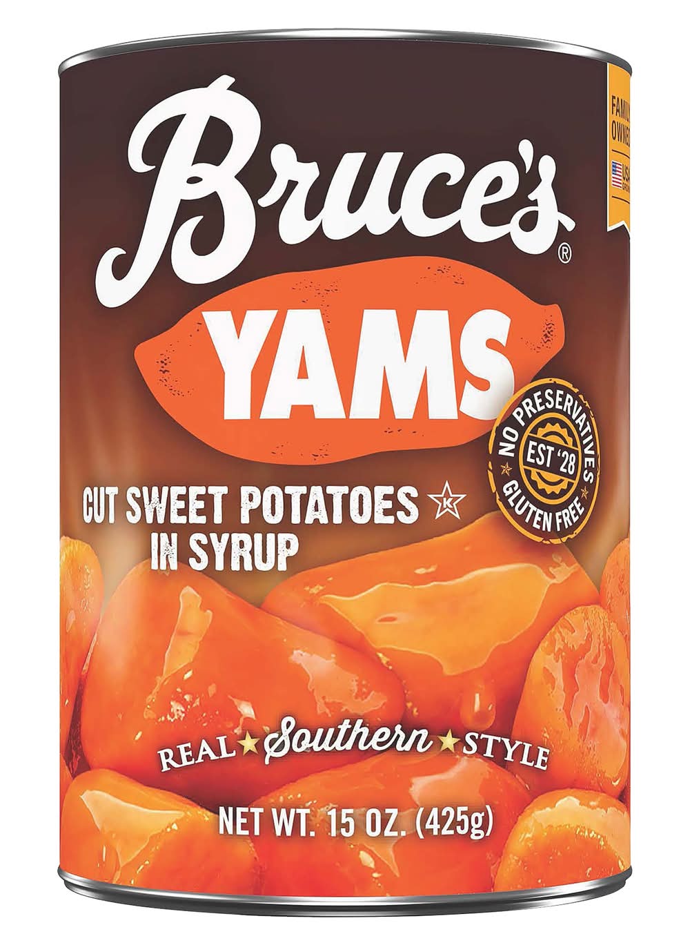 Bruce's Yams Cut Sweet Potatoes in Syrup (15 oz)