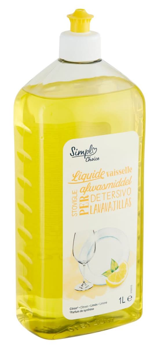 Simpl Choice Liquide Vaisselle Citron 1 L