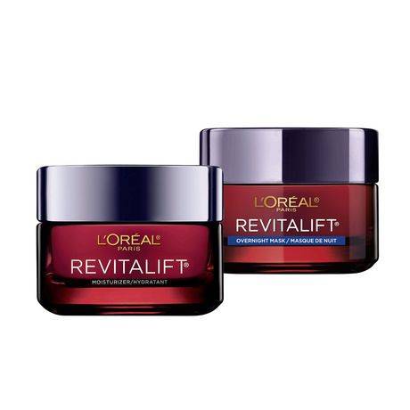 L'oréal paris cr me de jour & cr me de nuit anti- ge avec pro-r tinol - revitalif anti-aging day & night cream (2 x 50 ml)