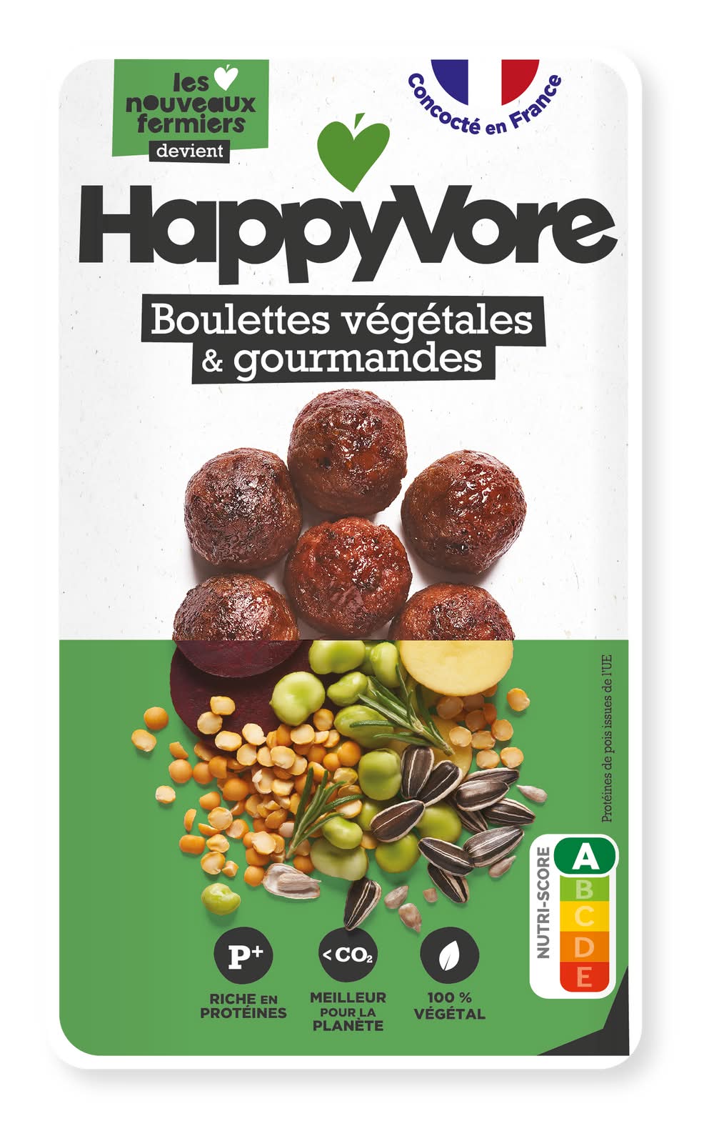 HappyVore - Boulettes végétales et gourmandes (176g)