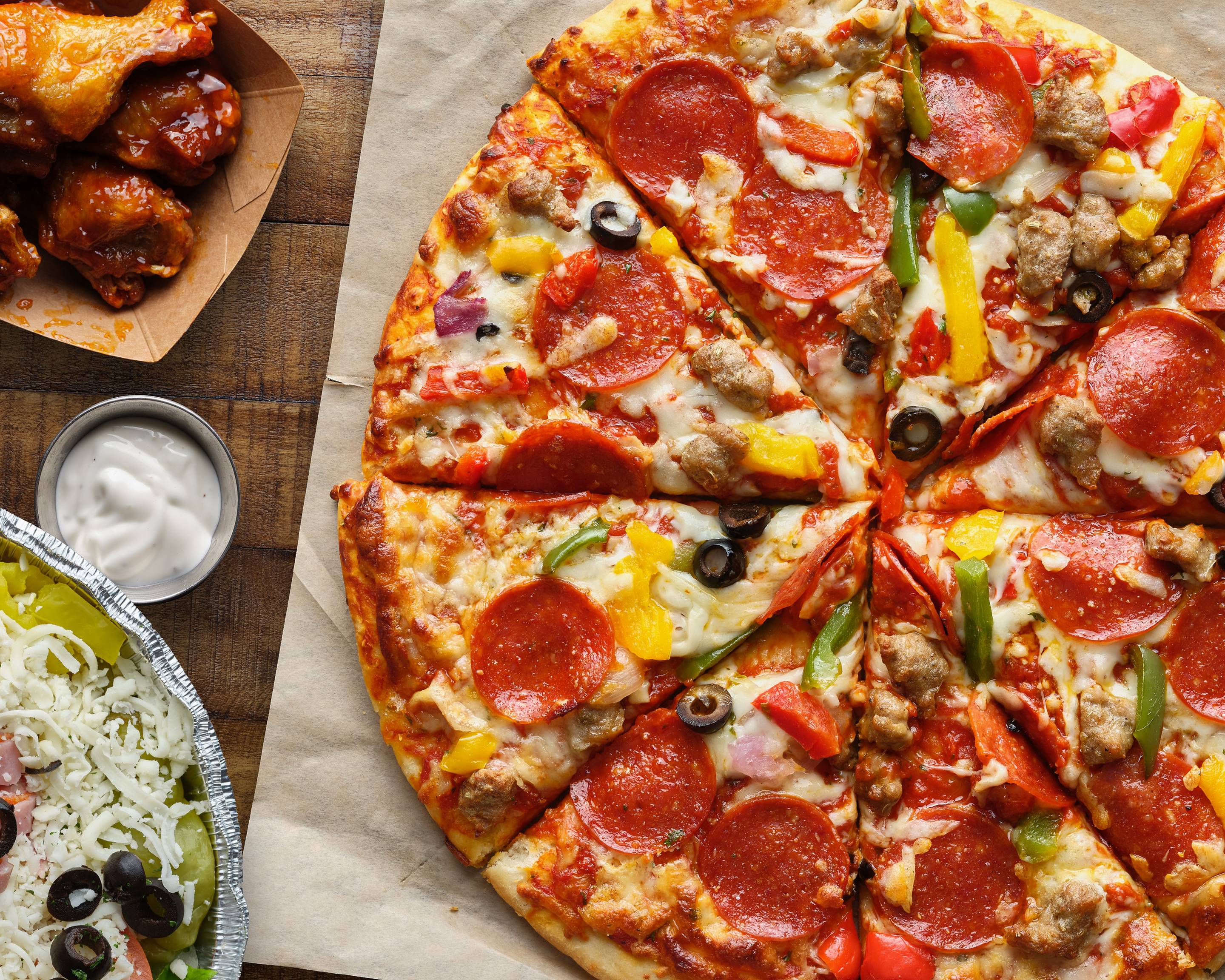 Order Bruno's Burning Pizza (4687 N Pk Blvd) Menu Delivery【Menu