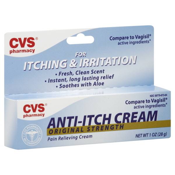 Cvs Pharmacy Anti-Itch Pain Relieving Cream