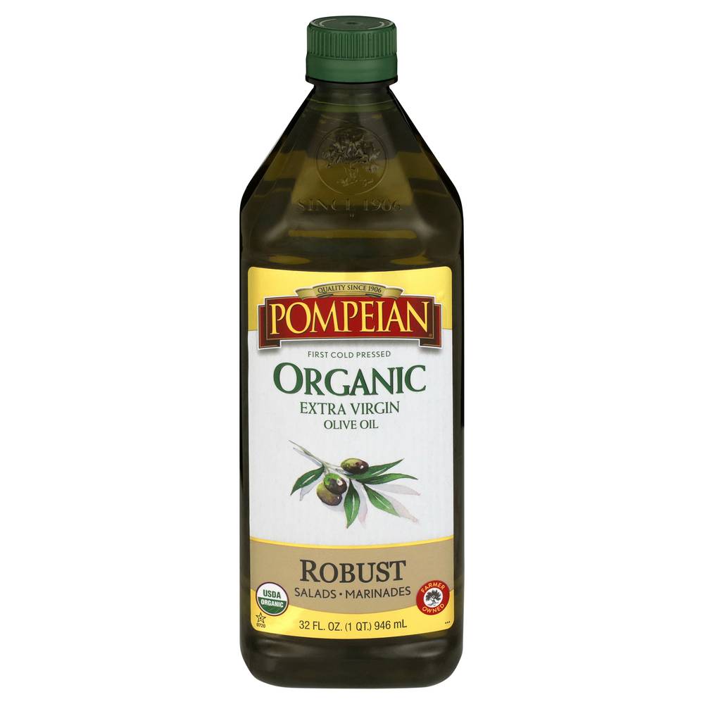 Pompeian Extra Virgin Organic Olive Oil