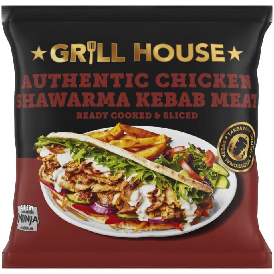 Grill House Chicken Shawarma Kebab Meat (350g)