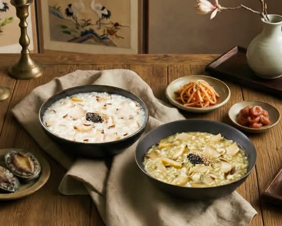 韓国 あわびお粥専門店『海雲台』総本店