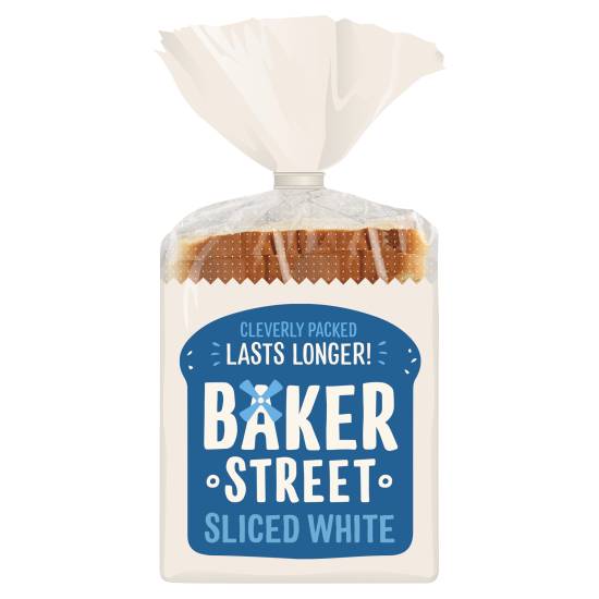 Baker Street Sliced White Bread (550g)