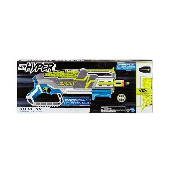 NERF Hyper Siege-50 Blaster