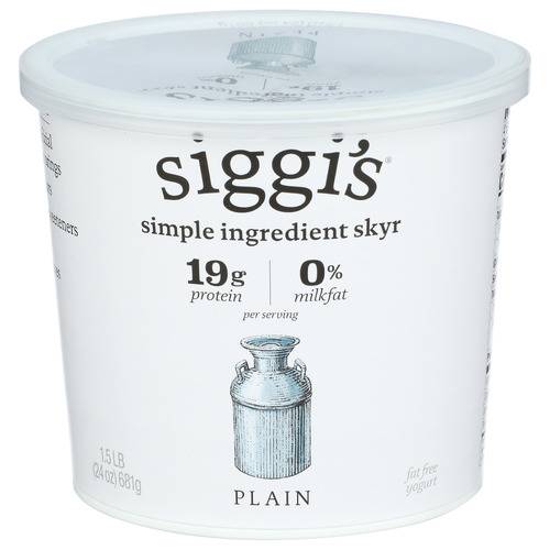 Siggi's Plain Skyr Yogurt