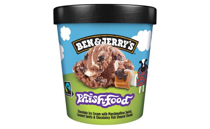 Ben & Jerry's Phish Food Ice Cream 465ml (399246)