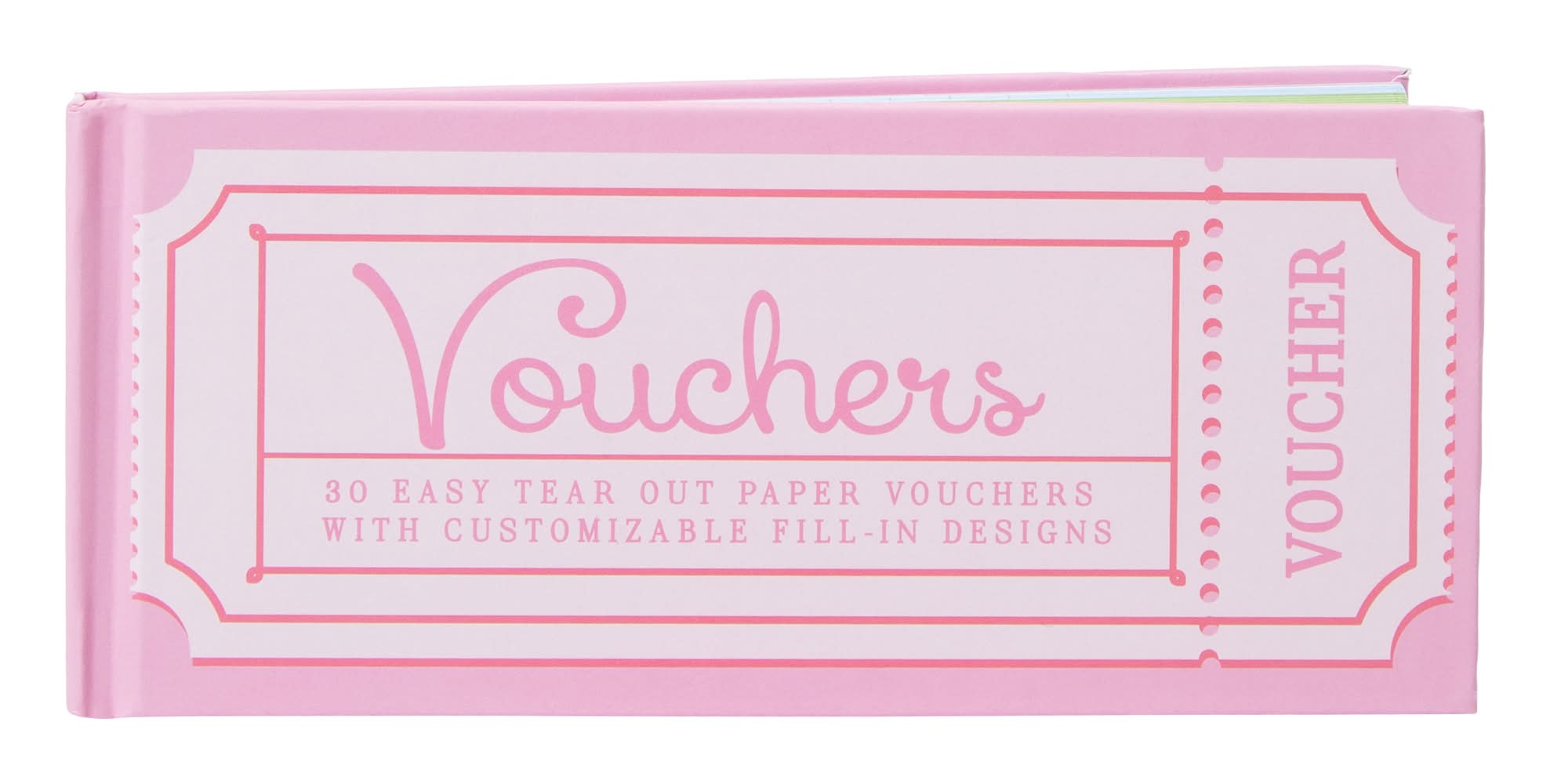 Customizable Vouchers Pad 30-Count
