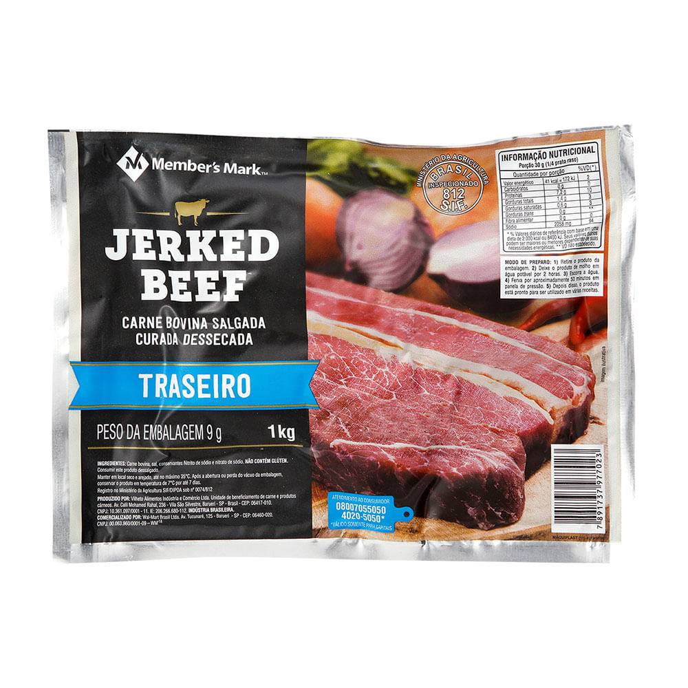 Member's mark jerked beef traseiro (1 kg)