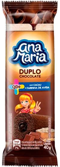 Ana maria bolinho duplo chocolate qd+ (35 g)